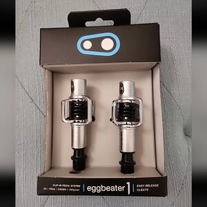 NIB Crankbrothers Eggbeater 1 Pedals BLACK